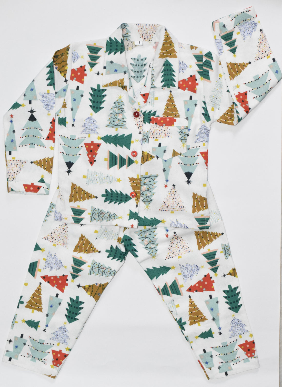 White Christmas Kids Nightsuit