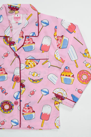 Pink Donut Nightsuit