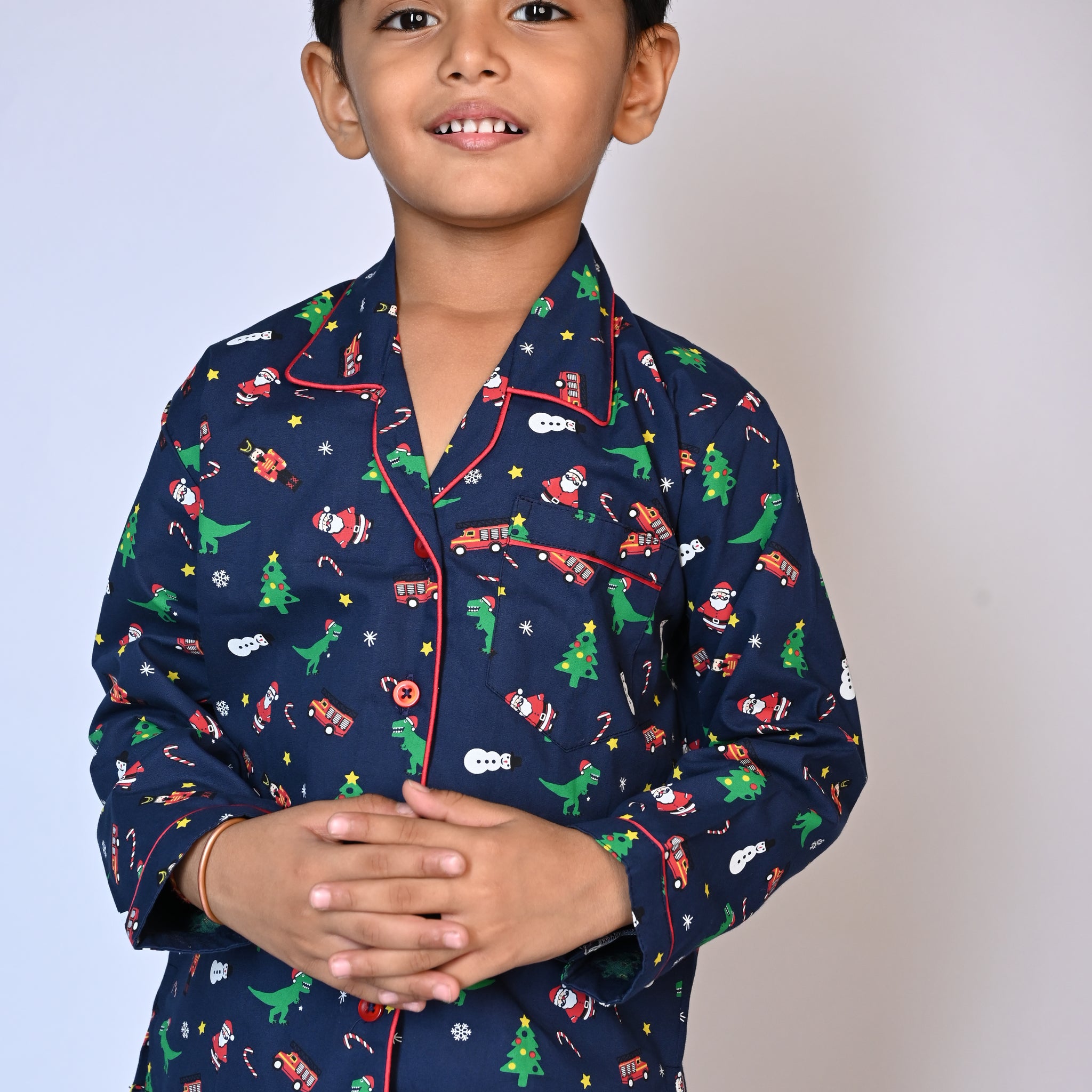 Blue Christmas Kids Nightwear