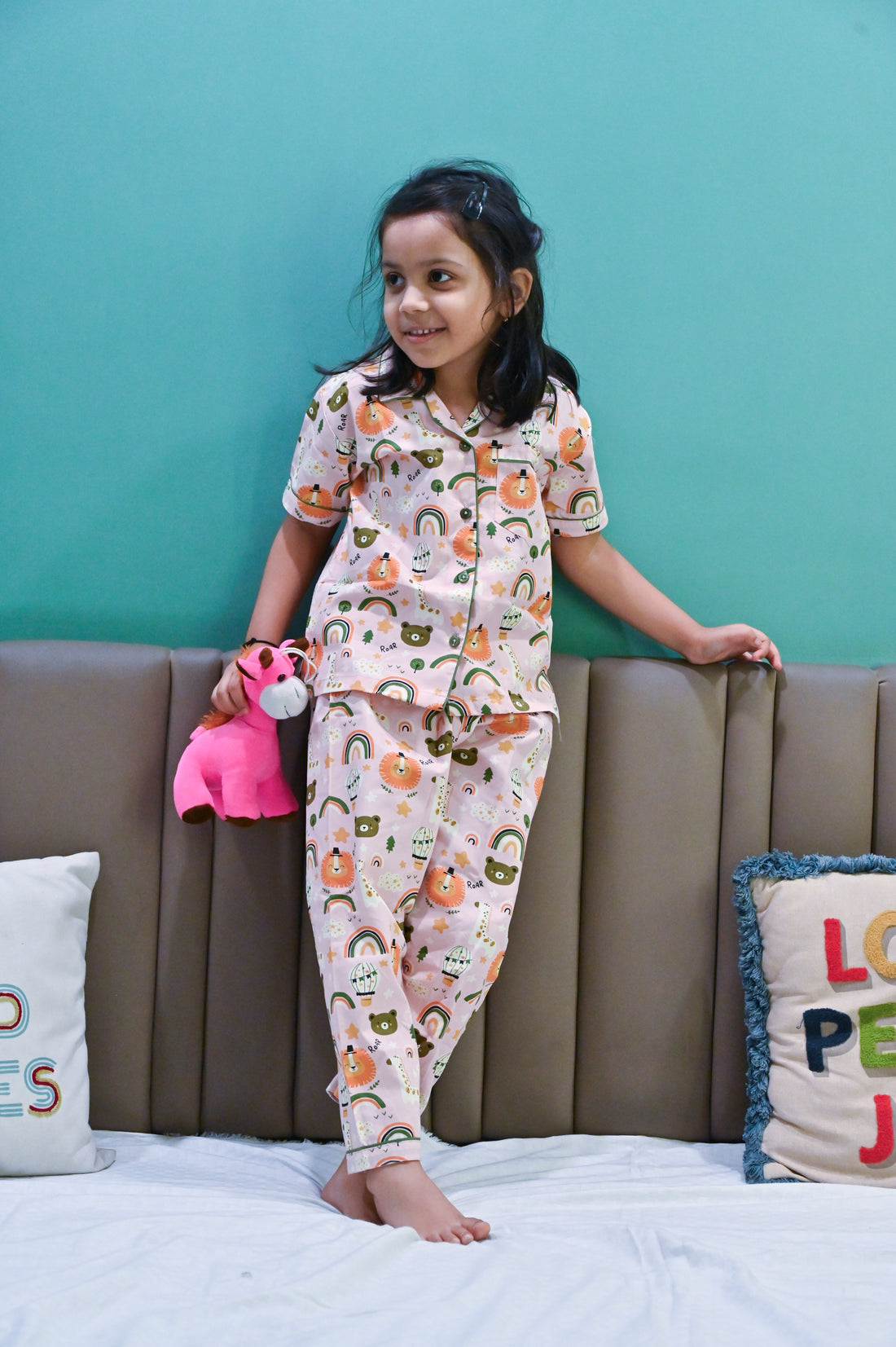 Pink Lion Kids Nightwear